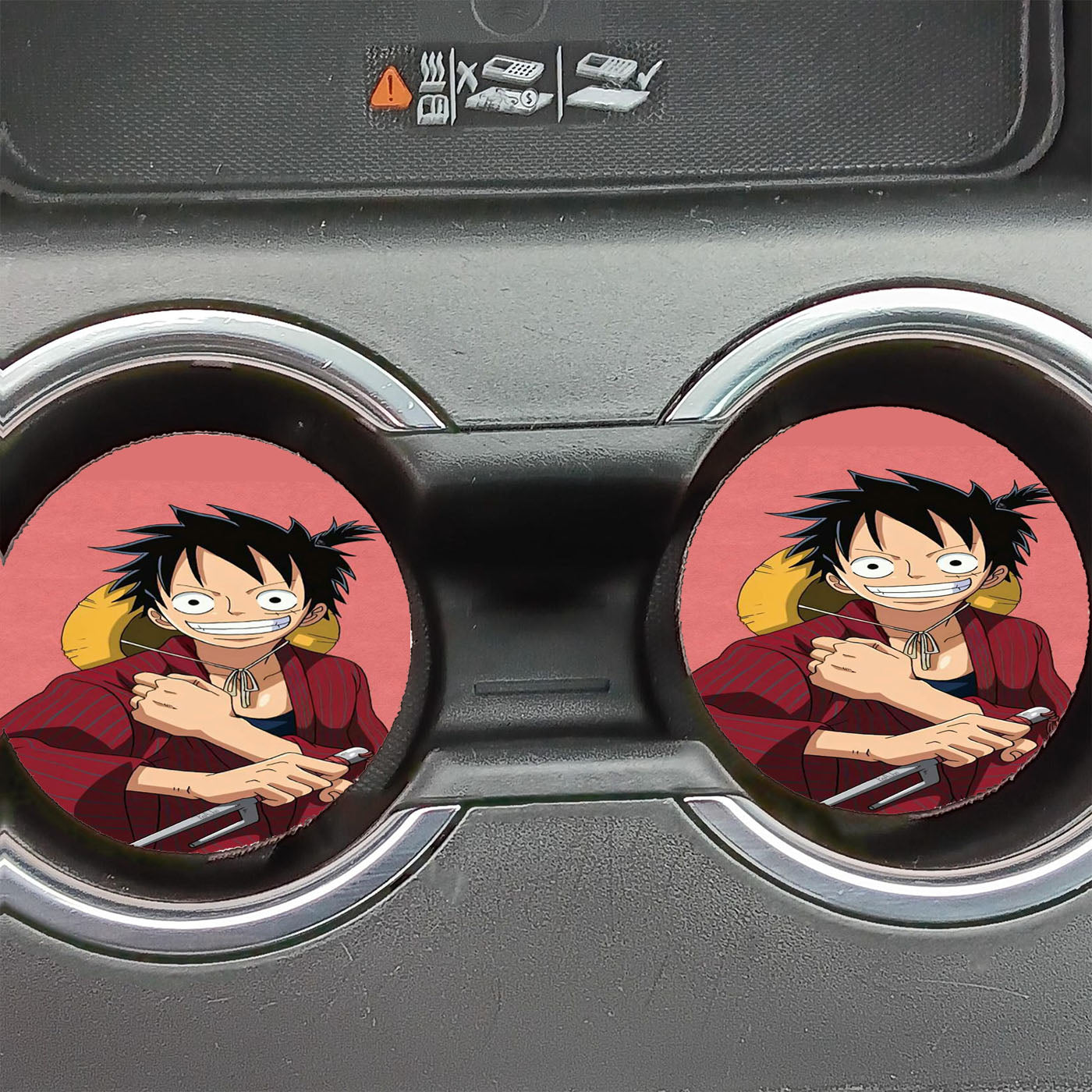 One Piece Go Car Coasters