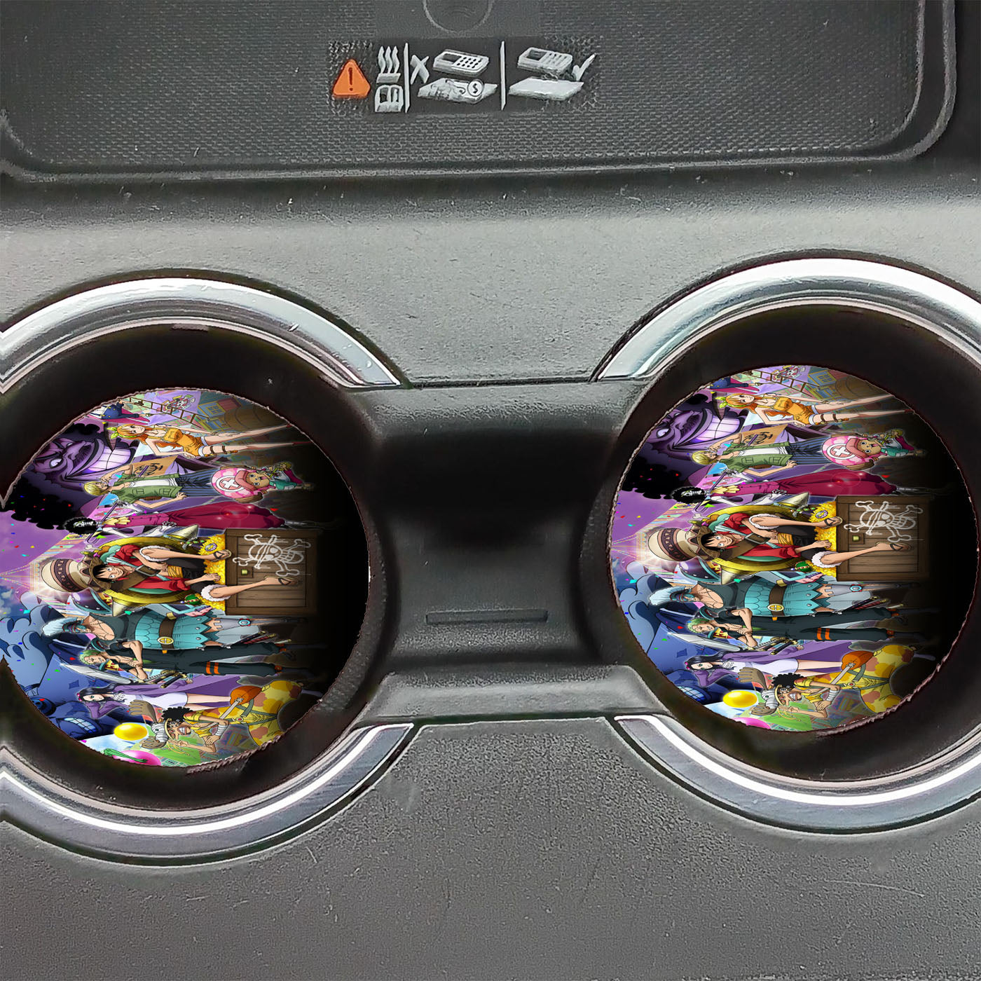 One Piece Stampede Wallpaper Car Coasters