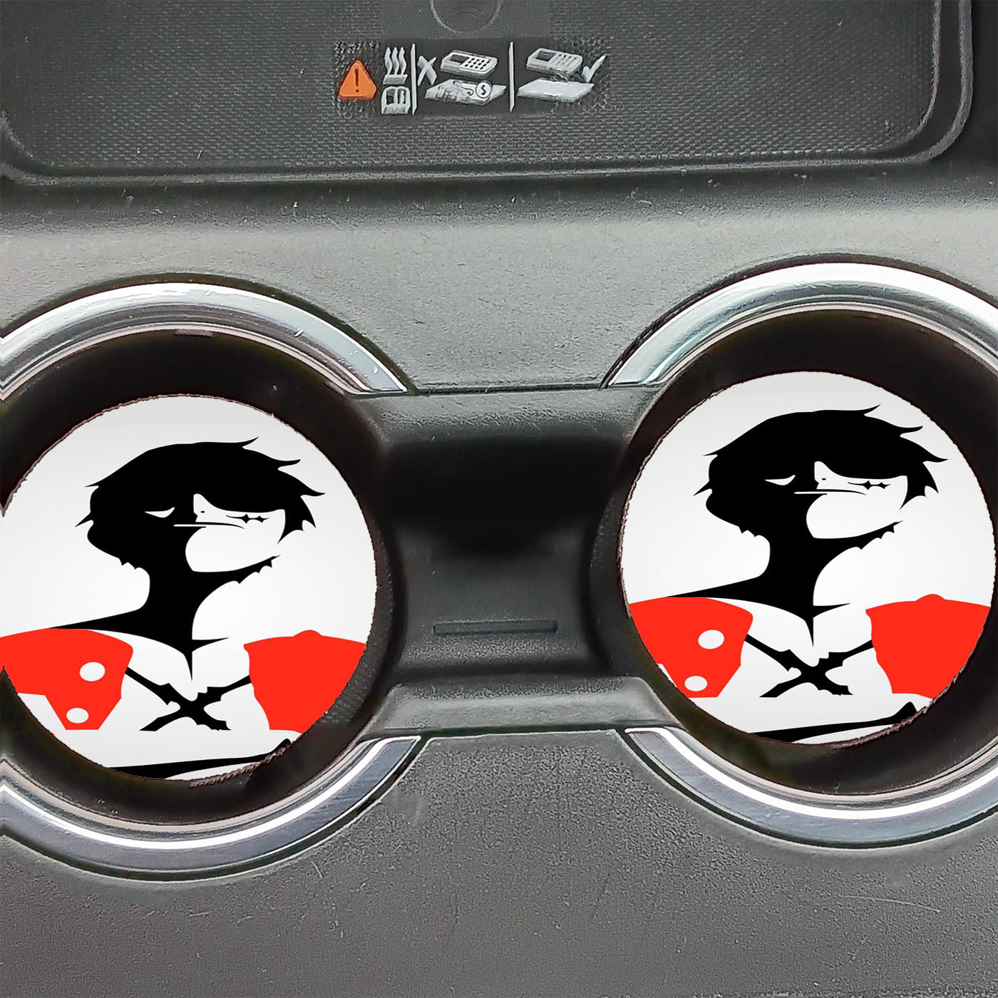 One Piece Wallpaper Car Coasters