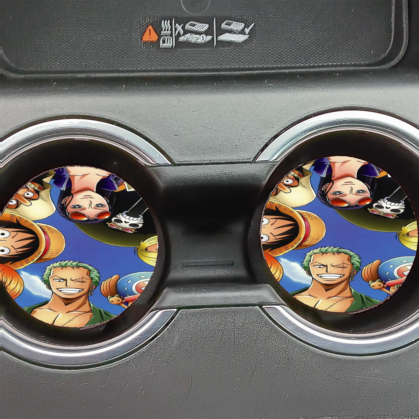 Onepiece Blue Sky Car Coasters