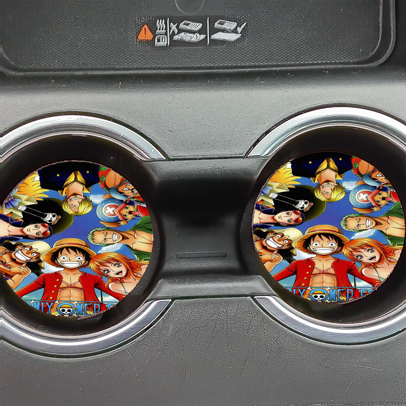 Only One Piece Car Coasters