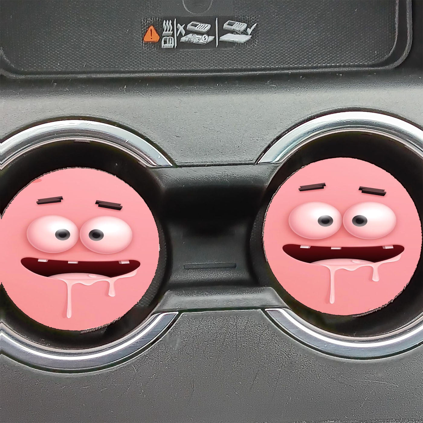 Patrick 3D Car Coasters