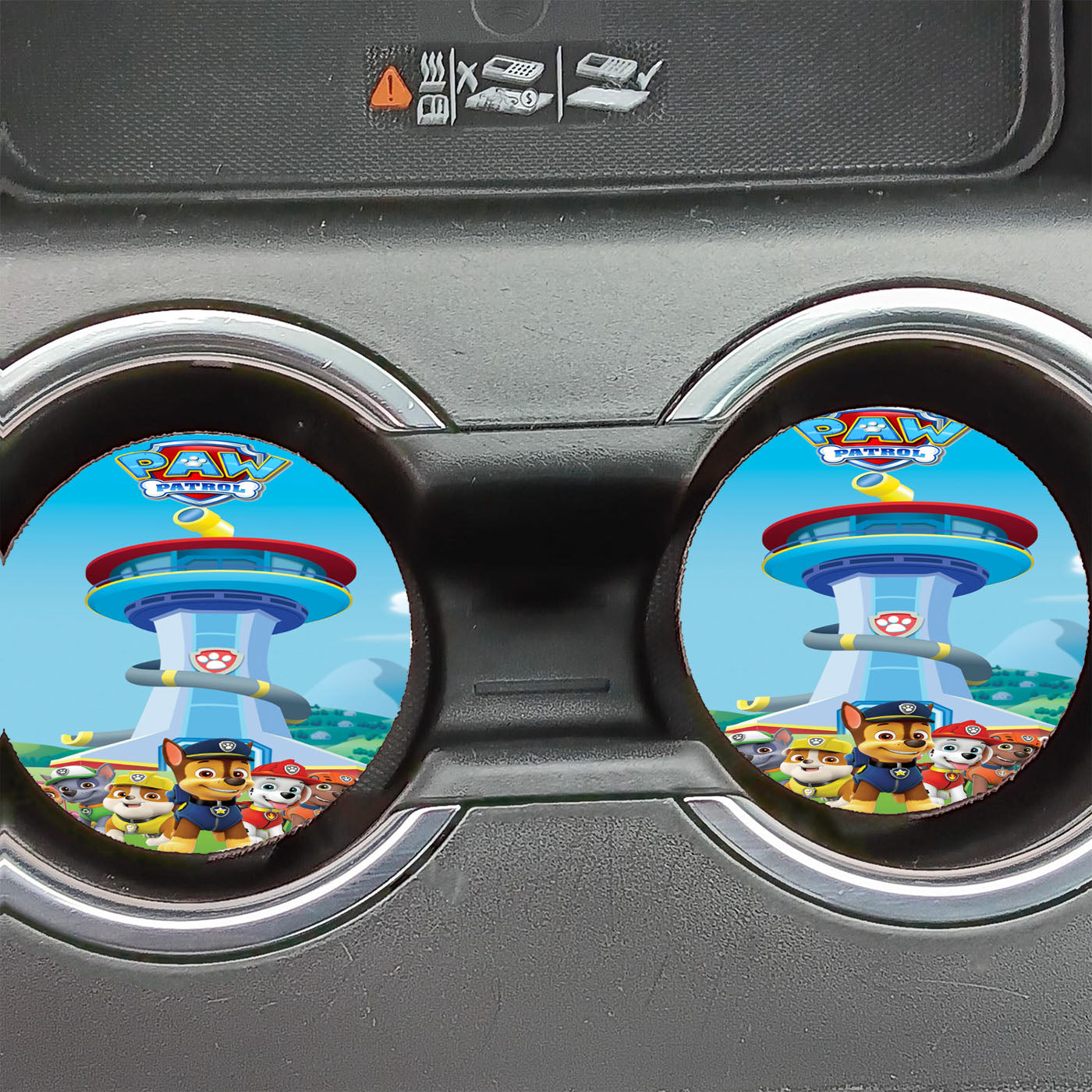 Paw Patrol Car Coasters