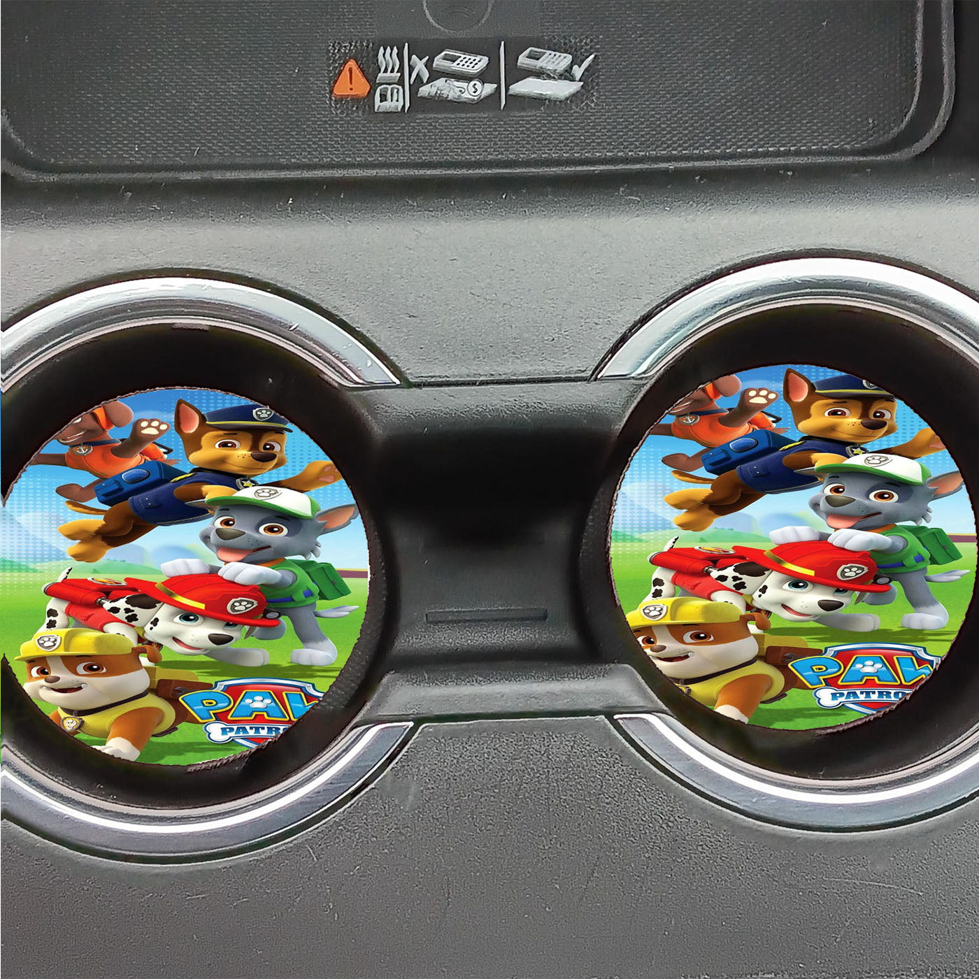 Paw Patrol Dog Car Coasters