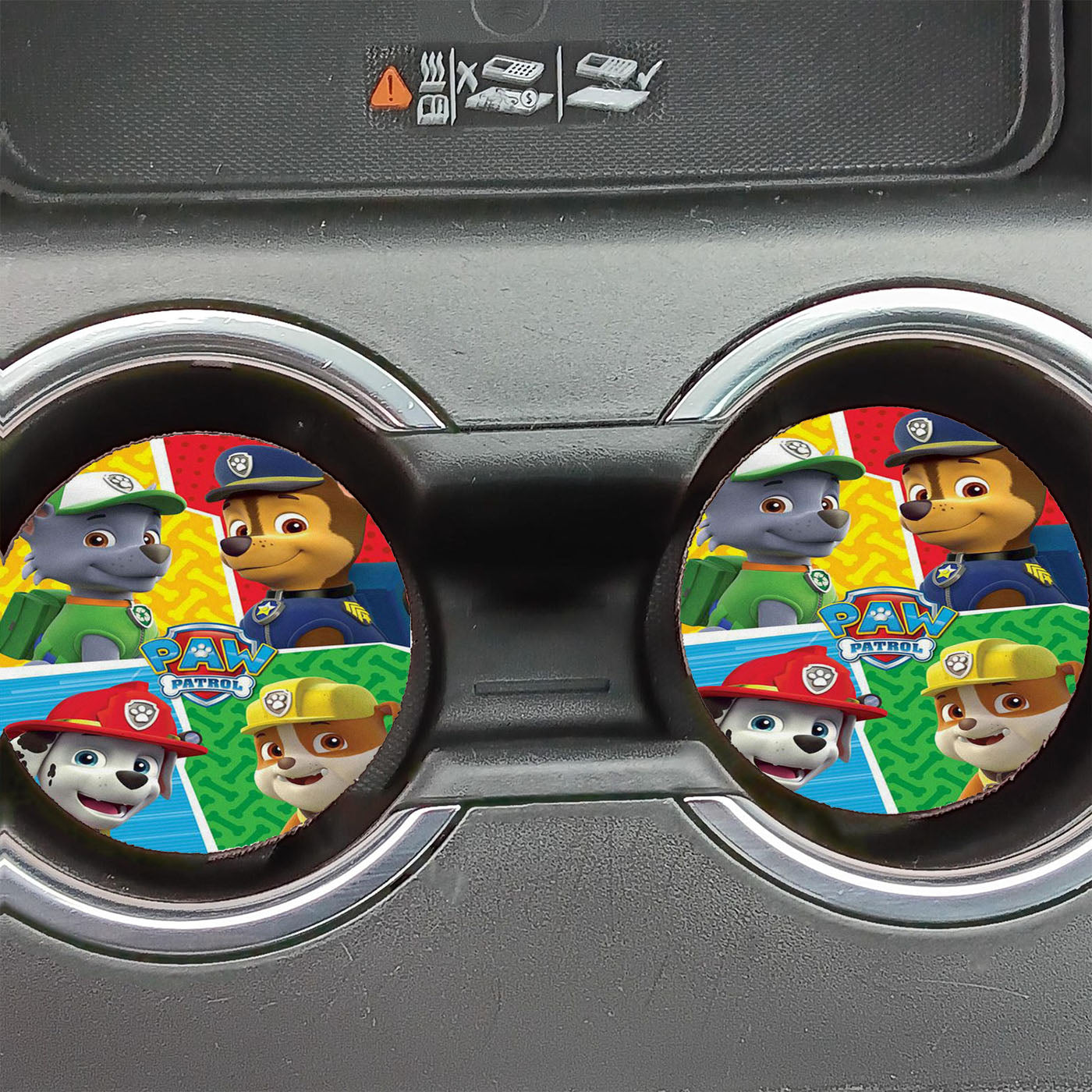 Paw Patrol Dog Team Car Coasters