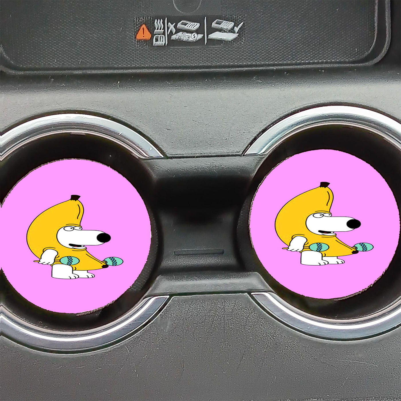Peanut Butter Jelly Time Family Guy Car Coasters
