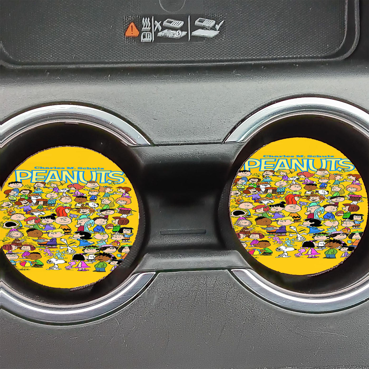 Peanuts Character Car Coasters