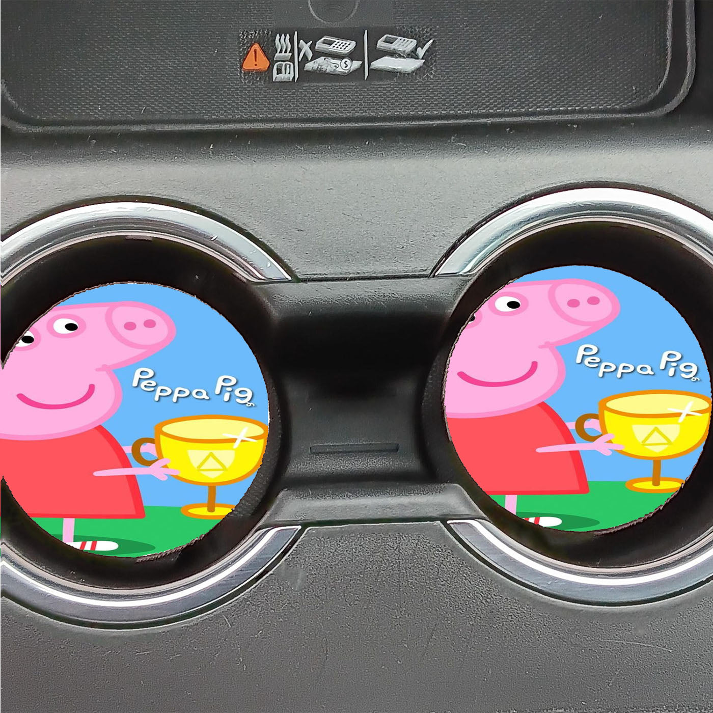 Peppa Pig Drinks Car Coasters