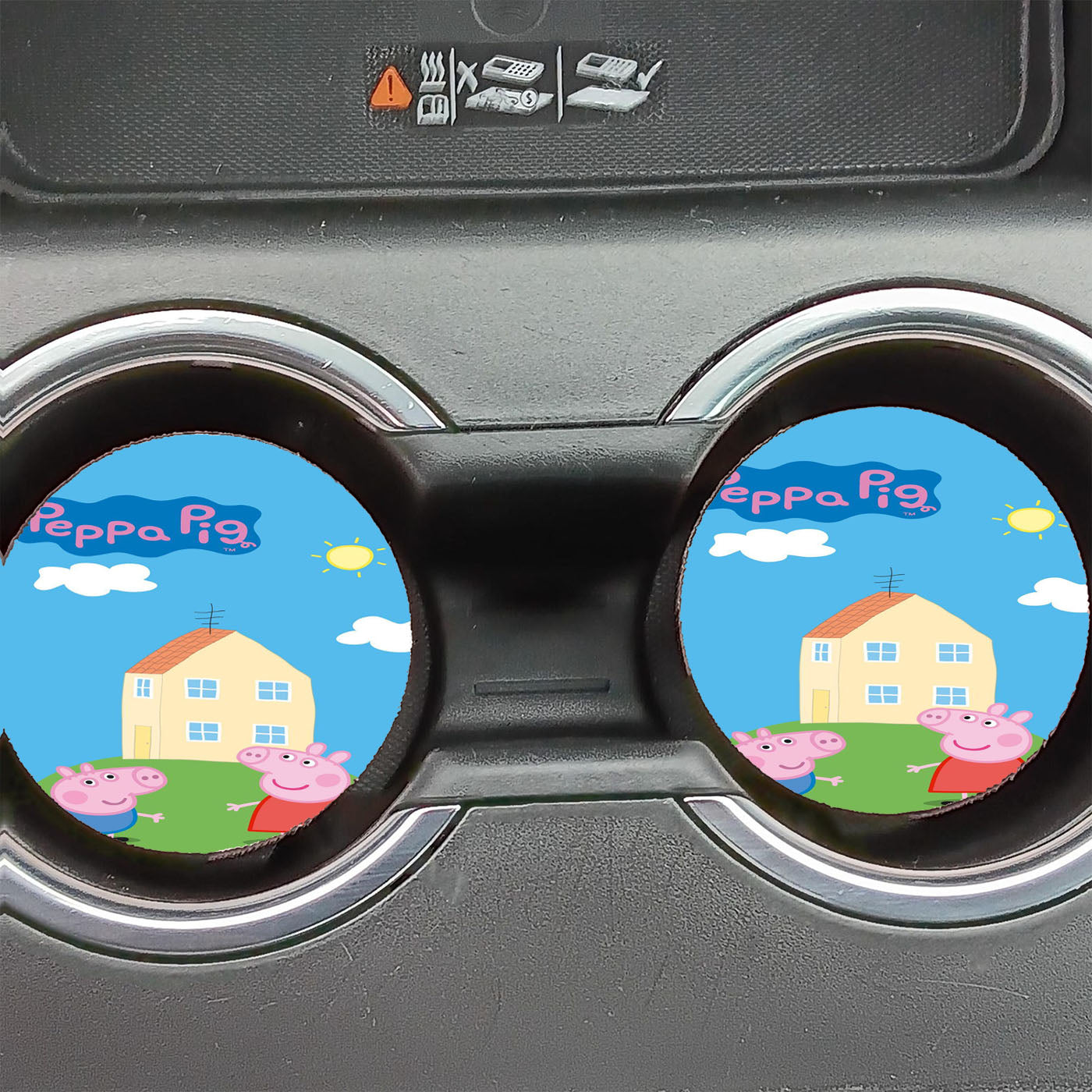Peppa Pig House Car Coasters