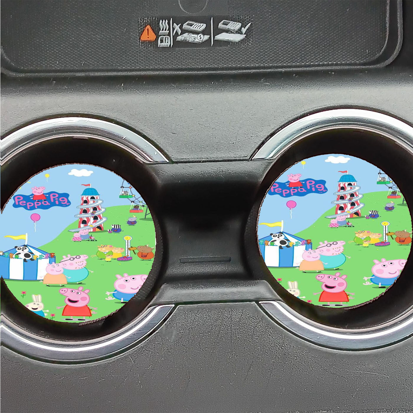 Peppa Pig Land Car Coasters