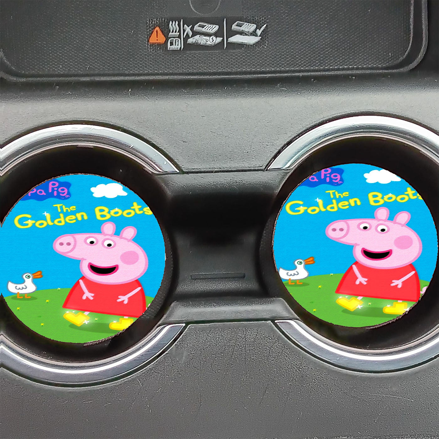 Peppa Pig The Golden Boots Car Coasters