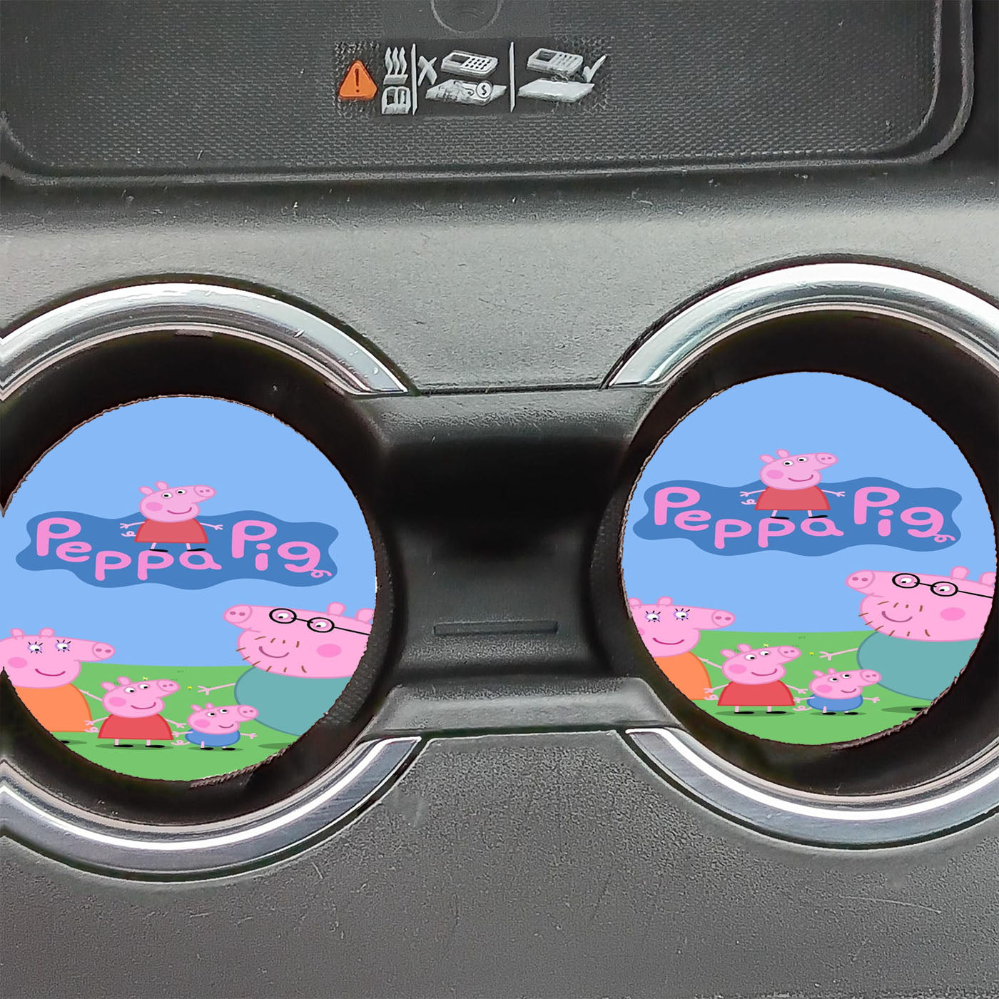 Peppa Pig Tv Show Car Coasters