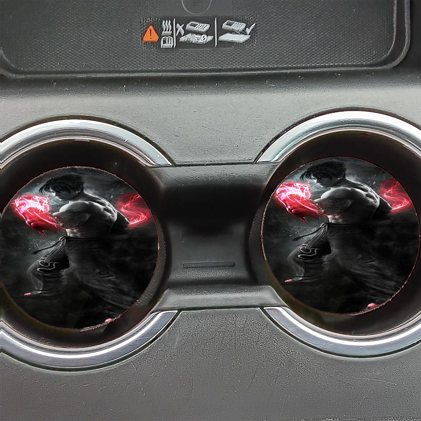 Perfect Power Jin Kazama Tekken Games Car Coasters