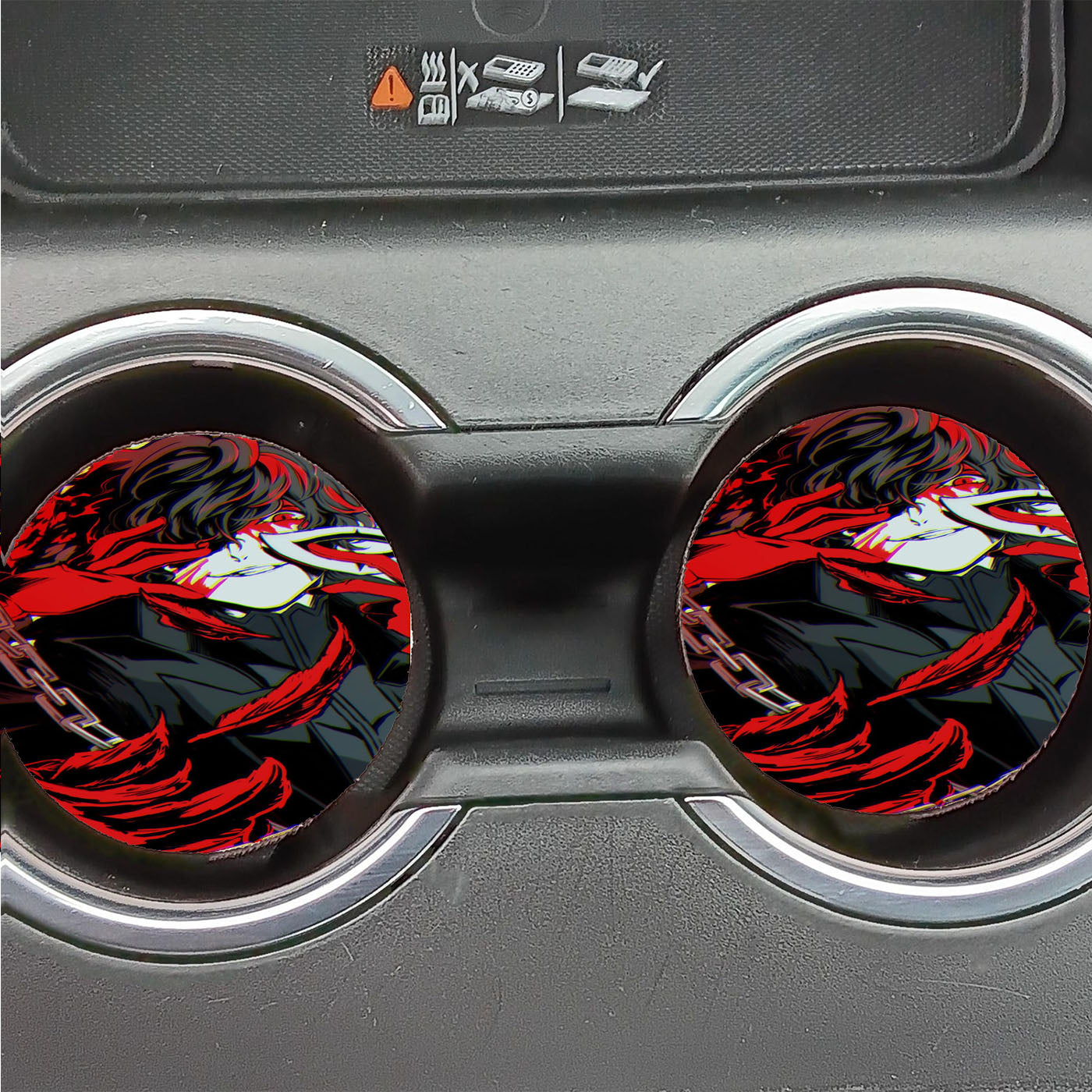 Persona 5 Joker Images Car Coasters