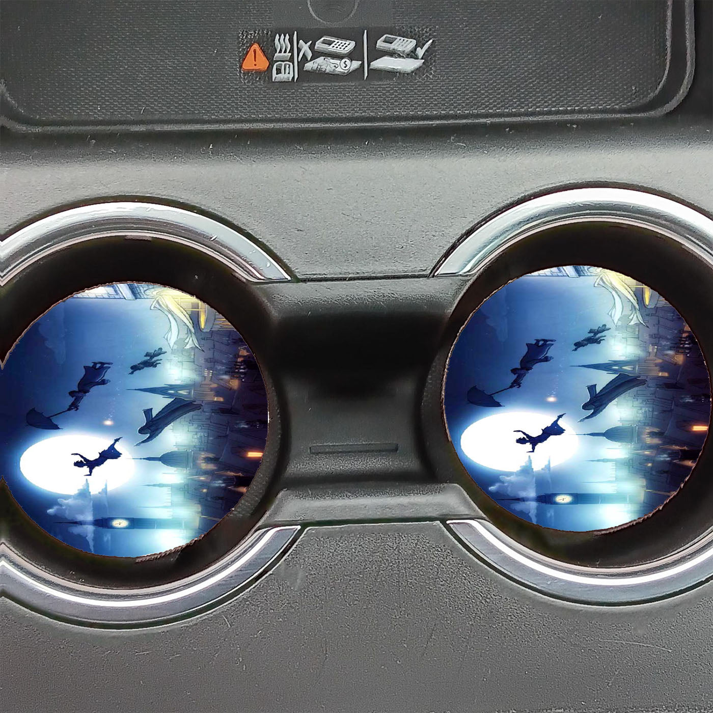 Peter Pan To Neverland Car Coasters