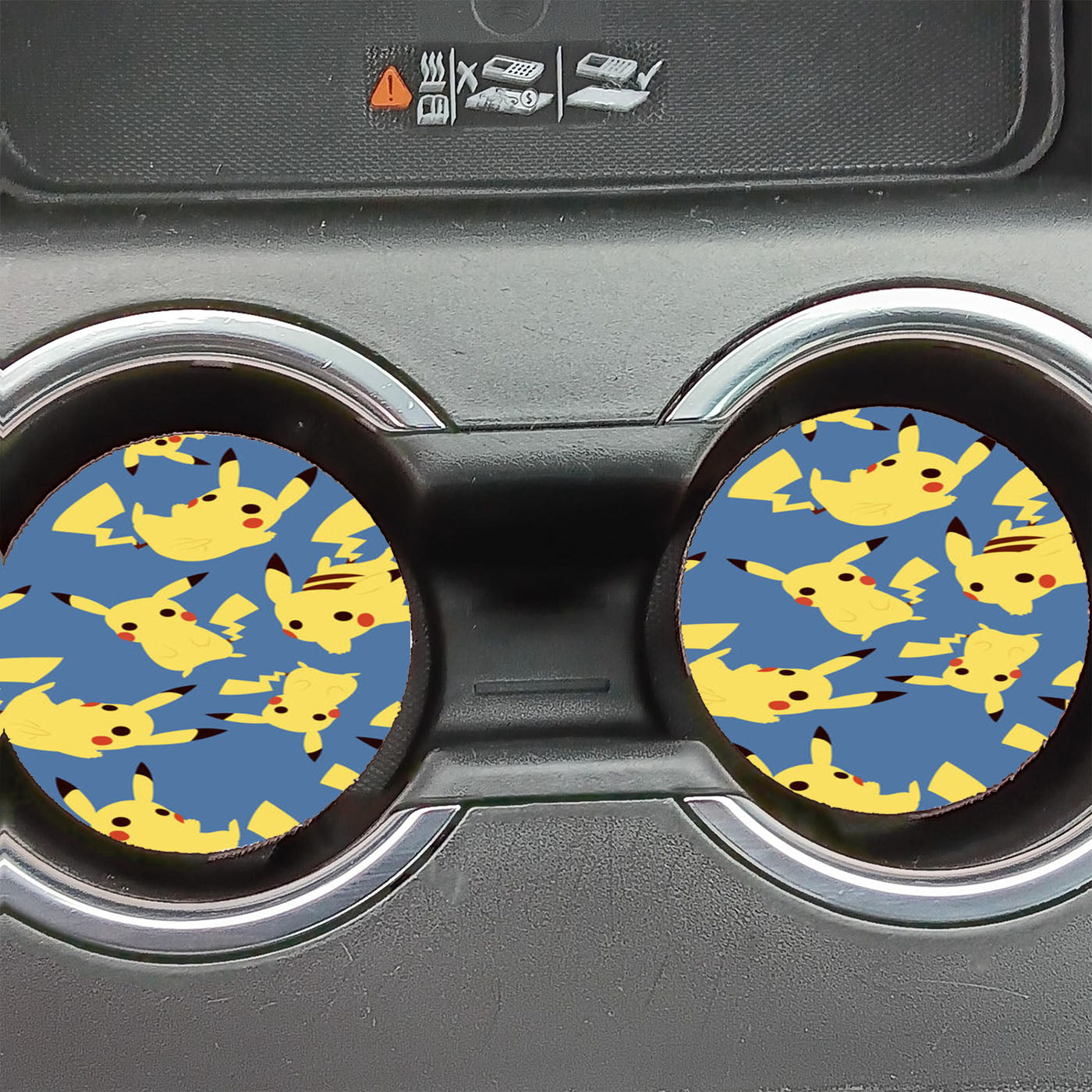 Pikachu Pokemon Car Coasters