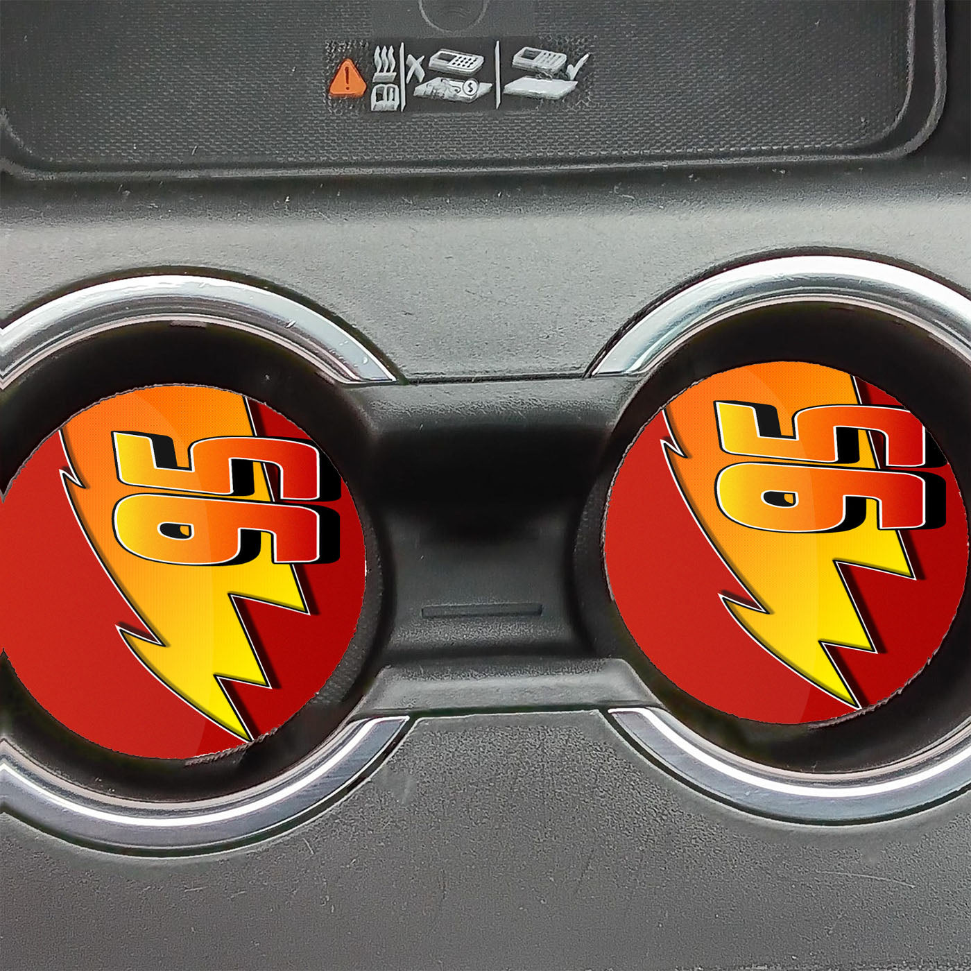 Pixar Cars Wallpaper Car Coasters