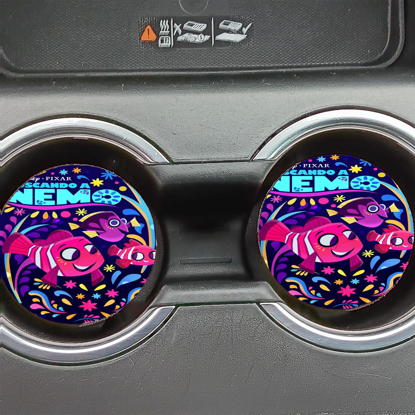 Pixar Finding Nemo Coco Art Car Coasters