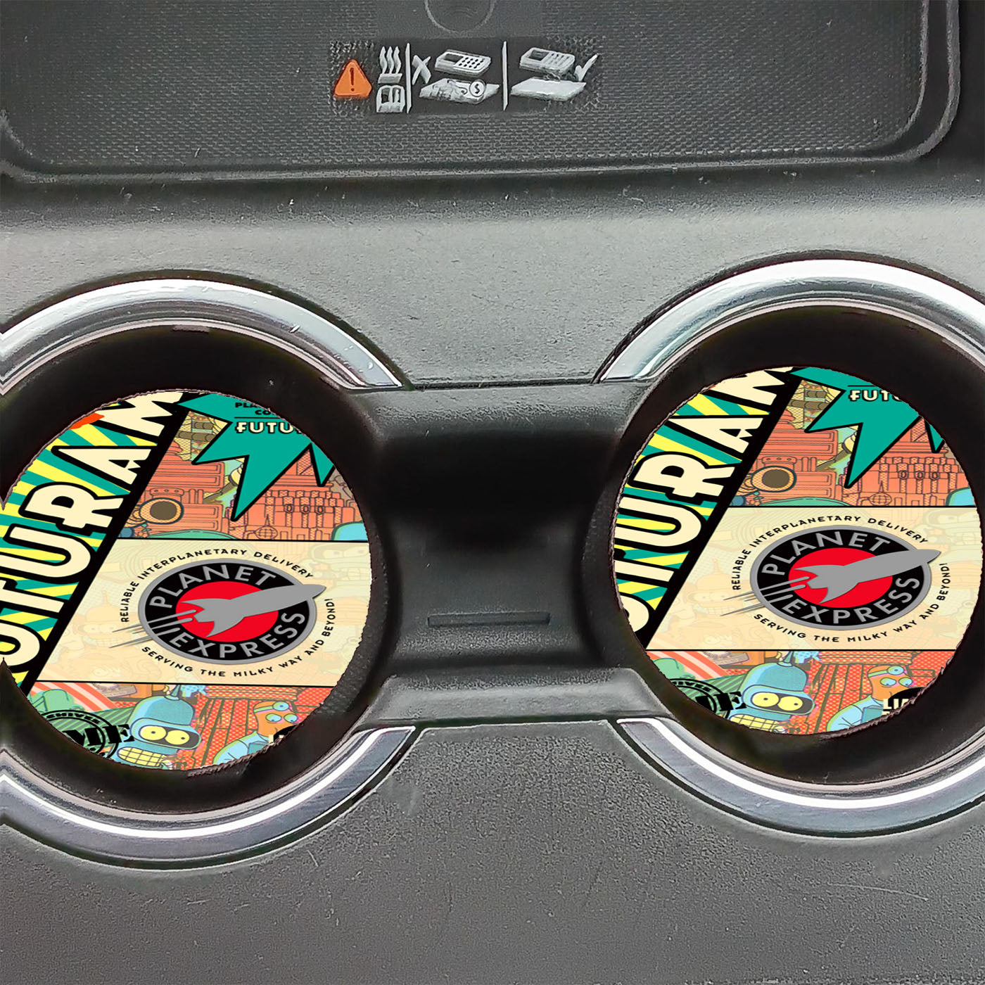 Planet Express Futurama Car Coasters