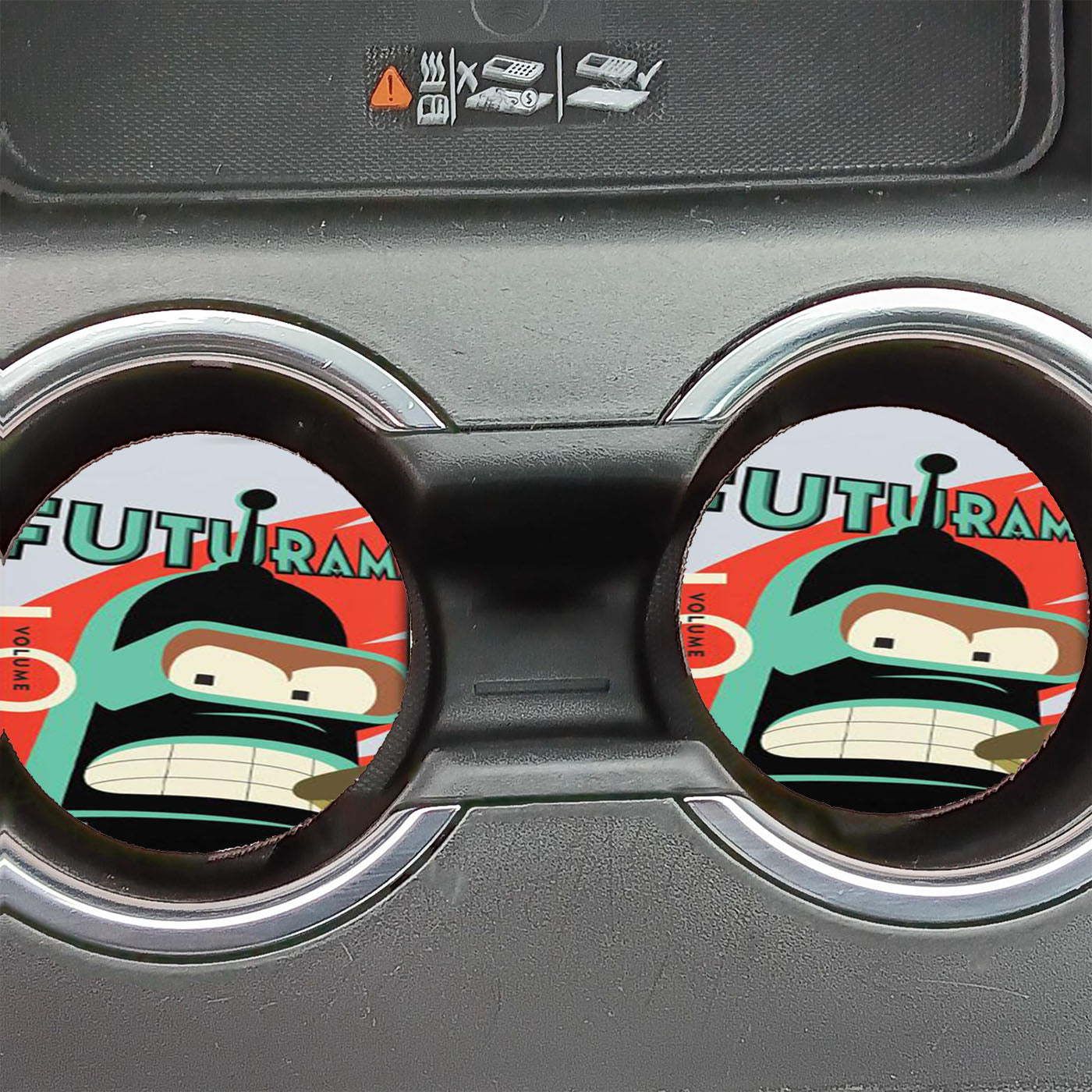 Planet Futurama Car Coasters