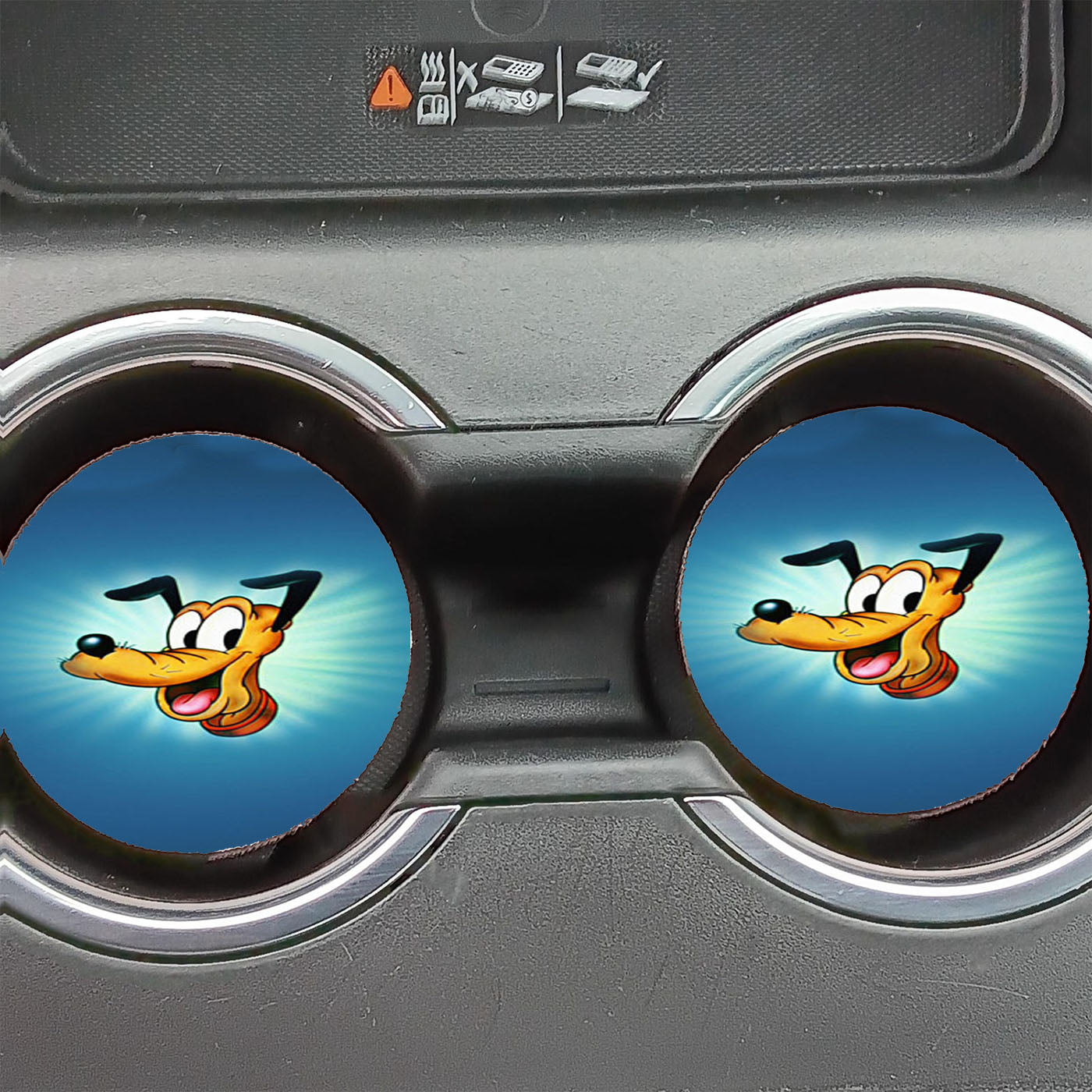 Pluto Disney Car Coasters