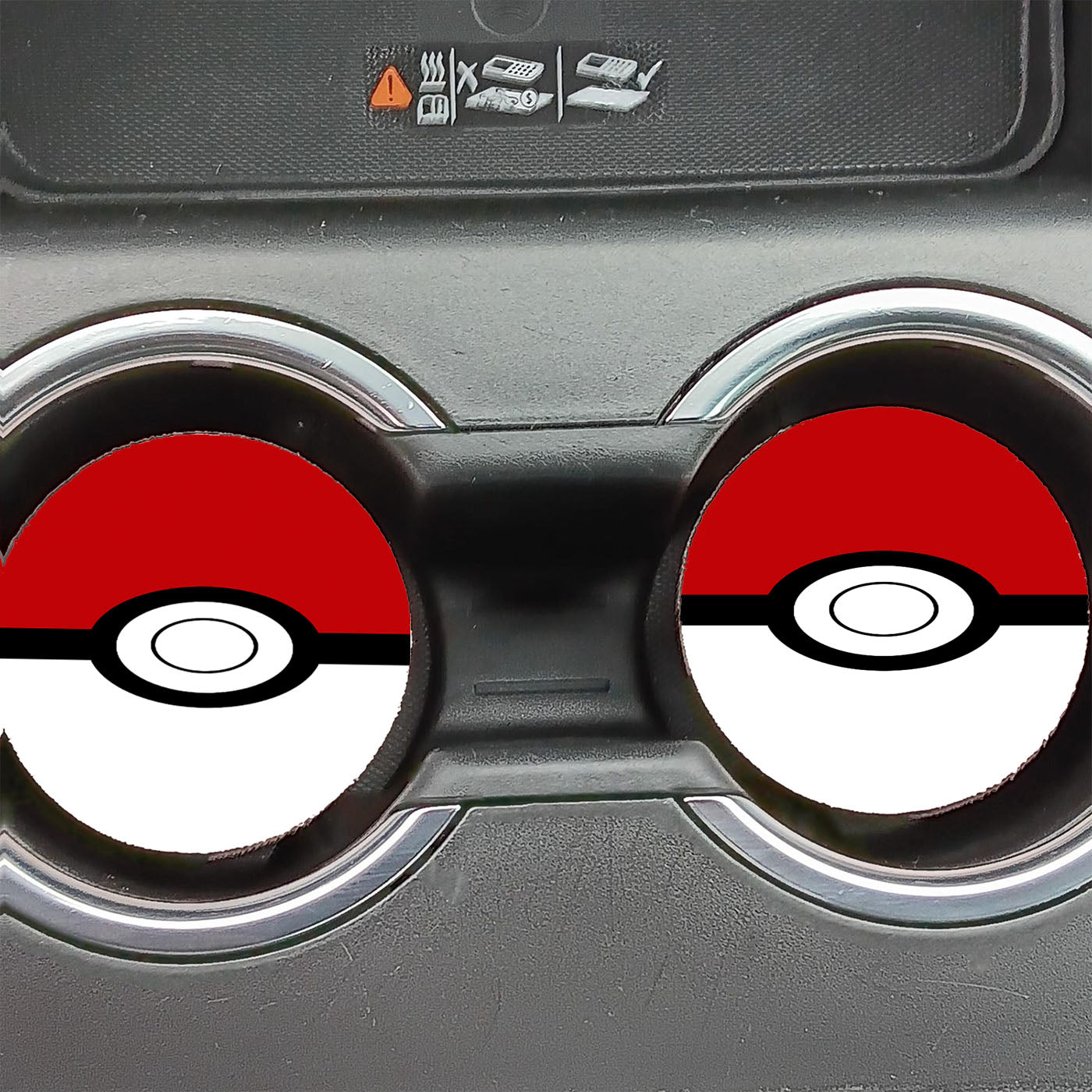 Pokeball Pokemon Car Coasters