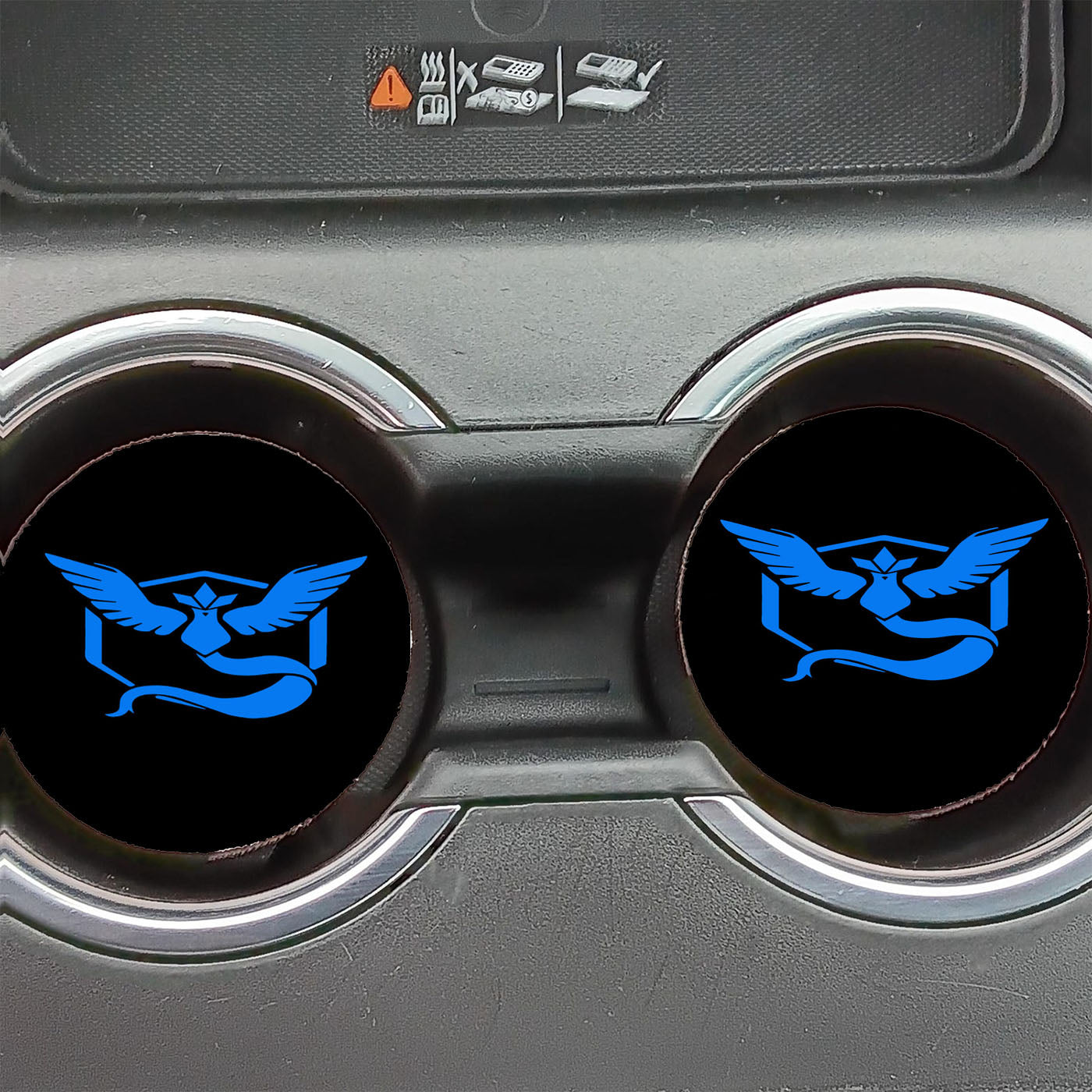 Pokemon Blue Car Coasters