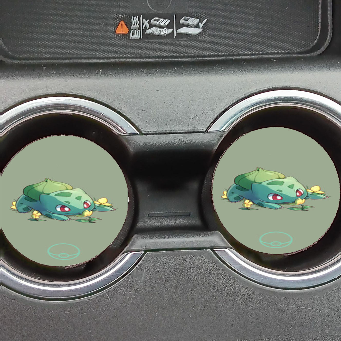 Pokemon Bulbasaur Car Coasters