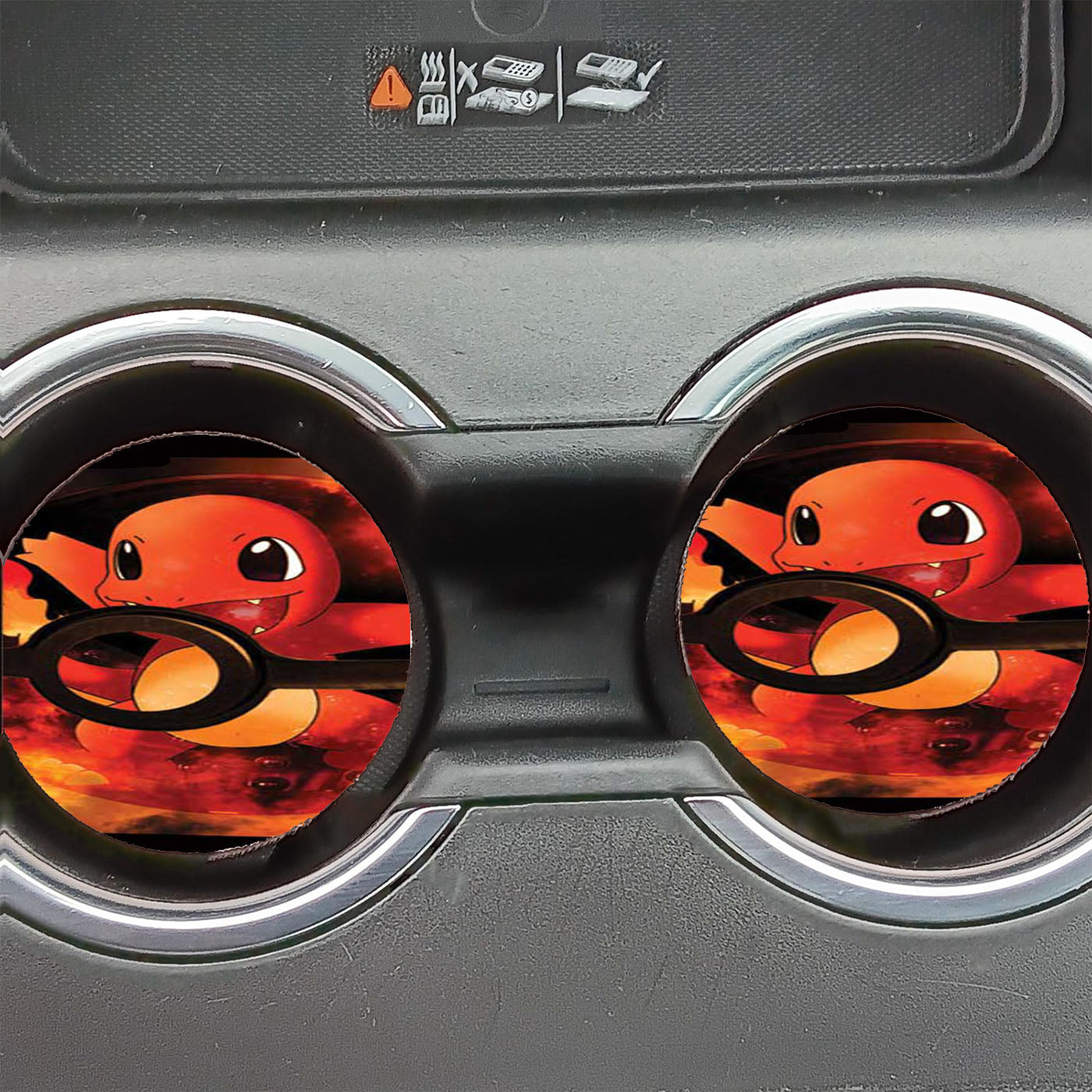 Pokemon Charmander Ball Car Coasters