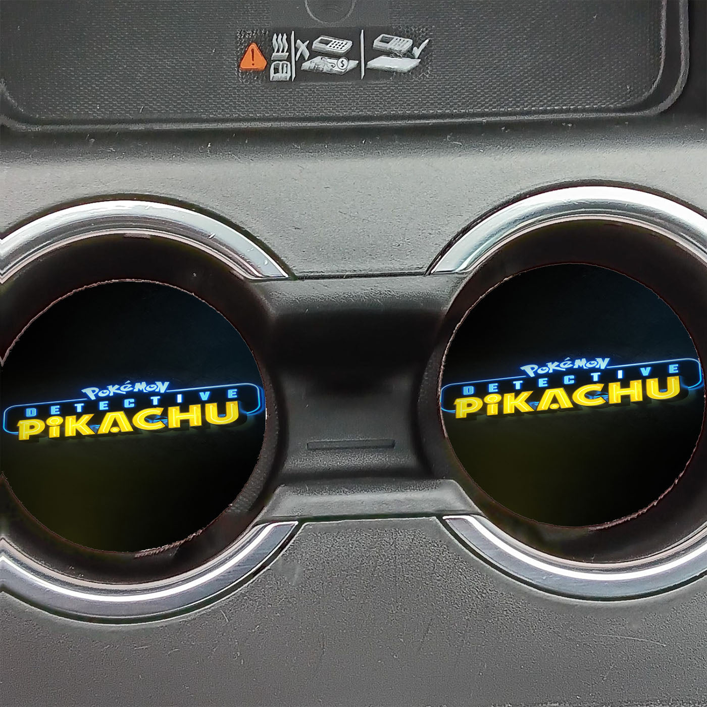 Pokemon Detective Pikachu Title Car Coasters