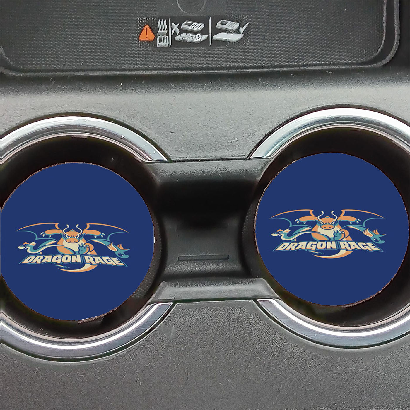 Pokemon Dragon Rage Car Coasters