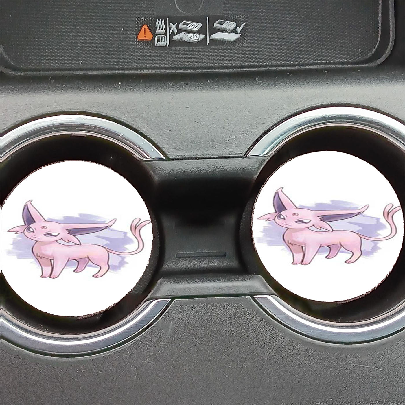Pokemon Espeon Car Coasters