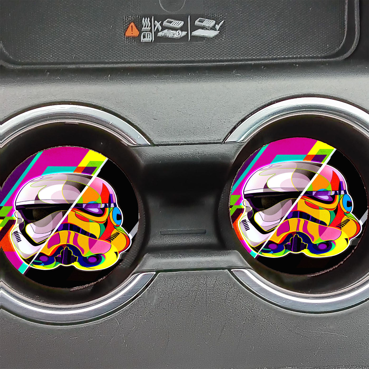 pop art star wars Car Coasters