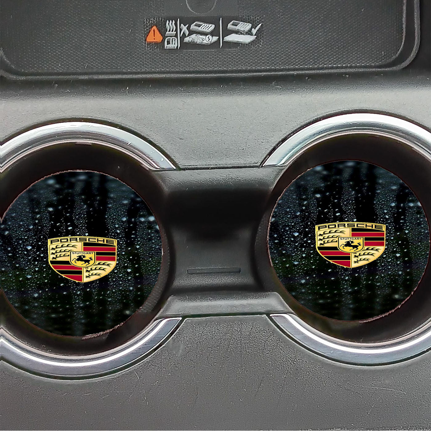 Porsche Logo Car Pictures Wallpaper Car Coasters