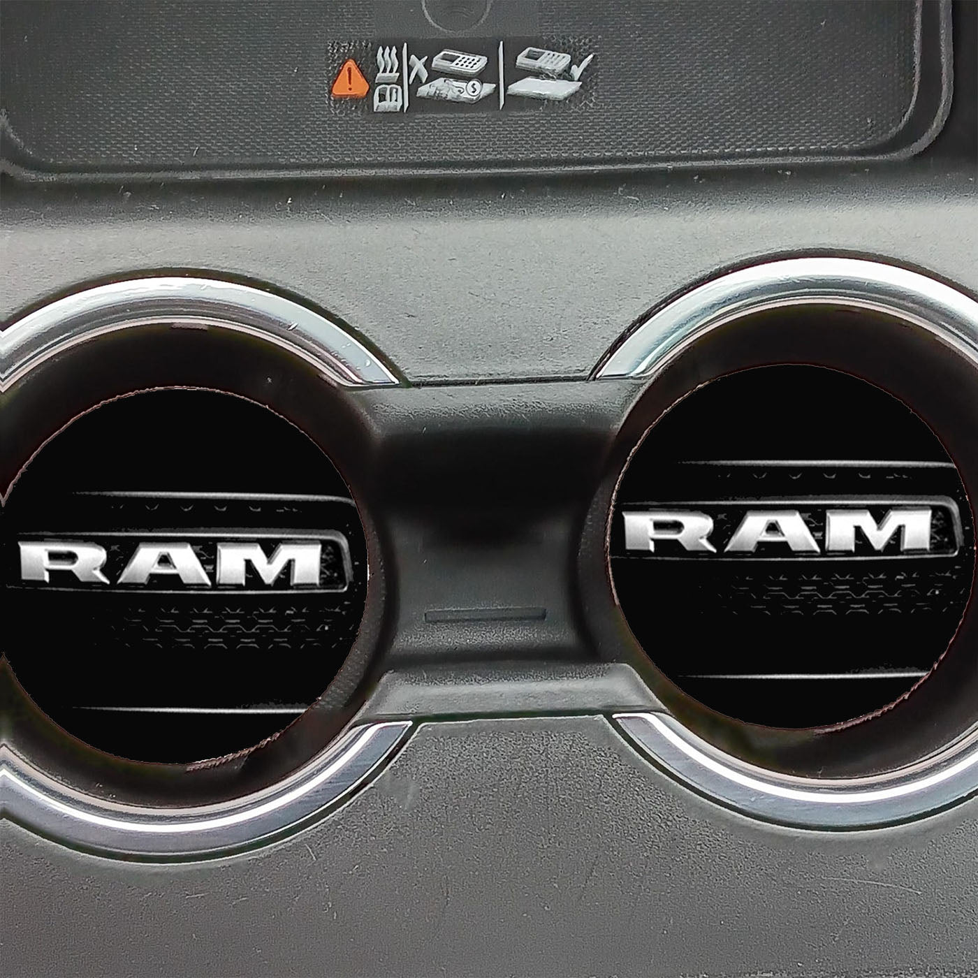 Ram 1500 Rebel Grill Car Coasters