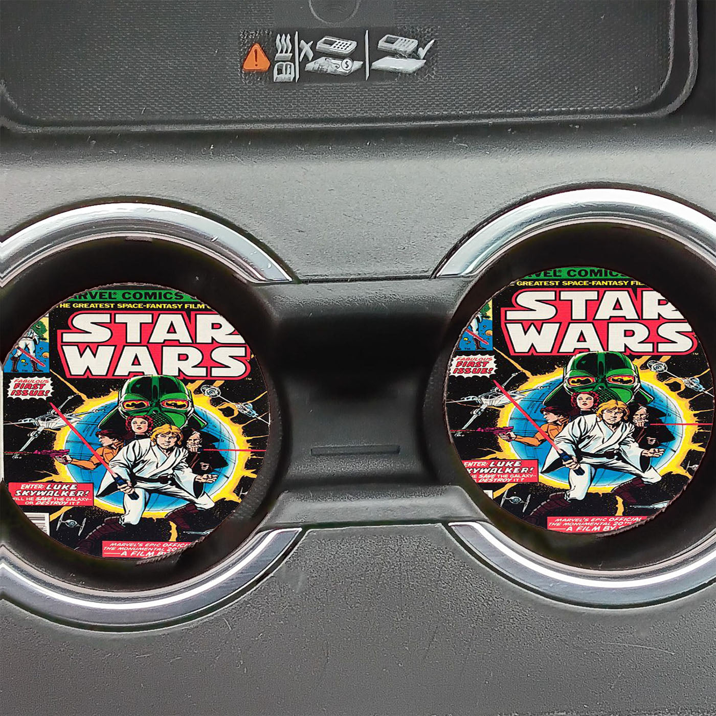Retro Star Wars Comic Car Coasters