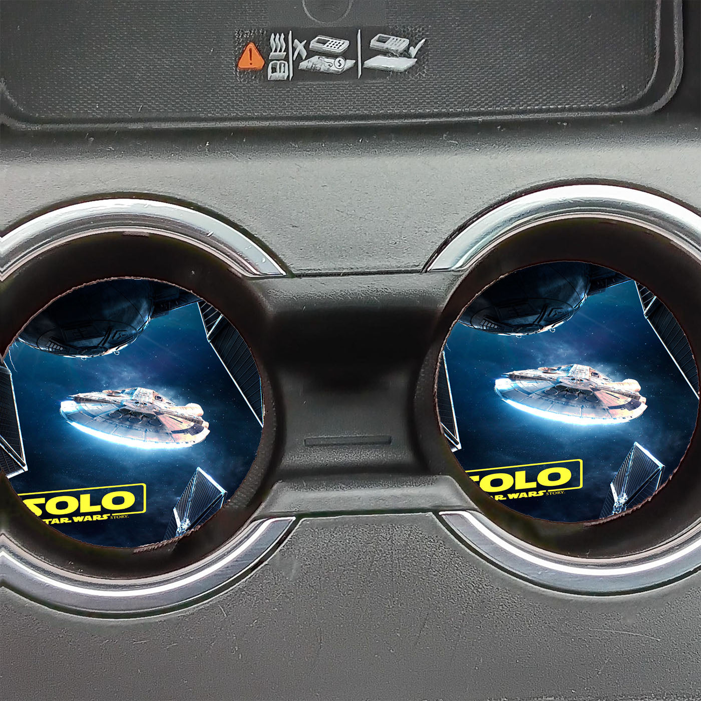solo a star wars allan portilho Car Coasters
