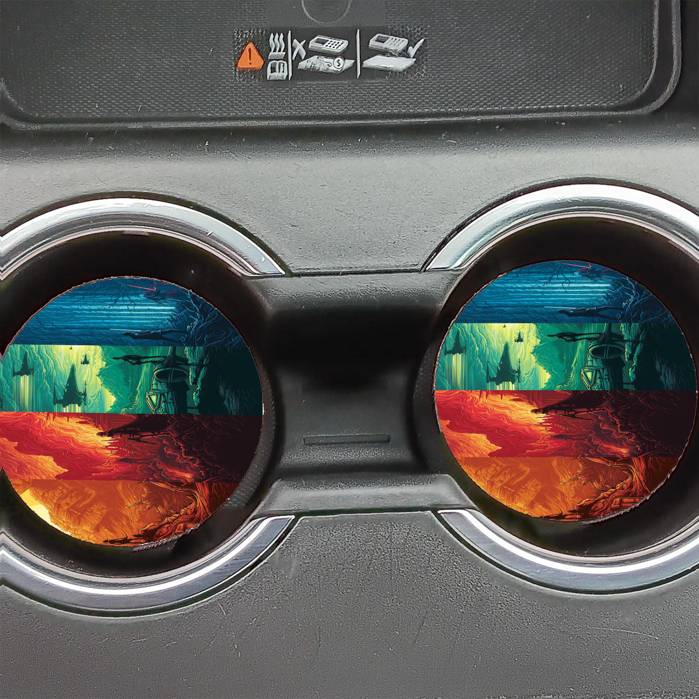 Star Wars Ariel Car Coasters