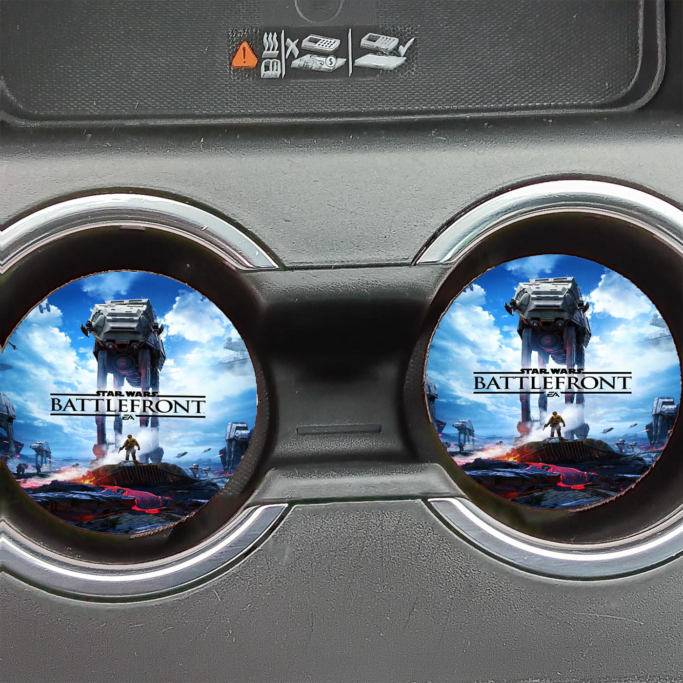 Star Wars Battlefront II Car Coasters