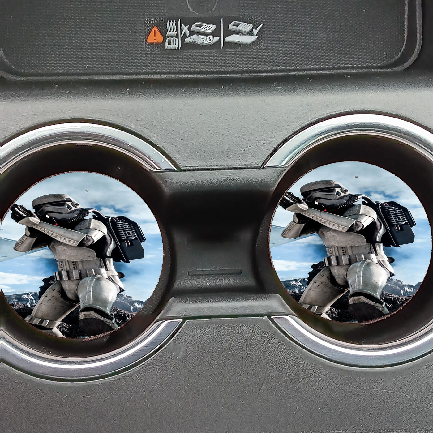 Star Wars Battlefront Car Coasters
