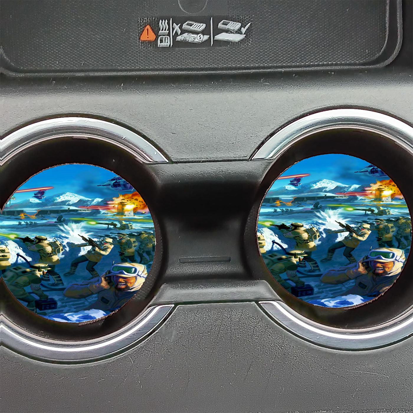 Star wars bb8 droid Car Coasters