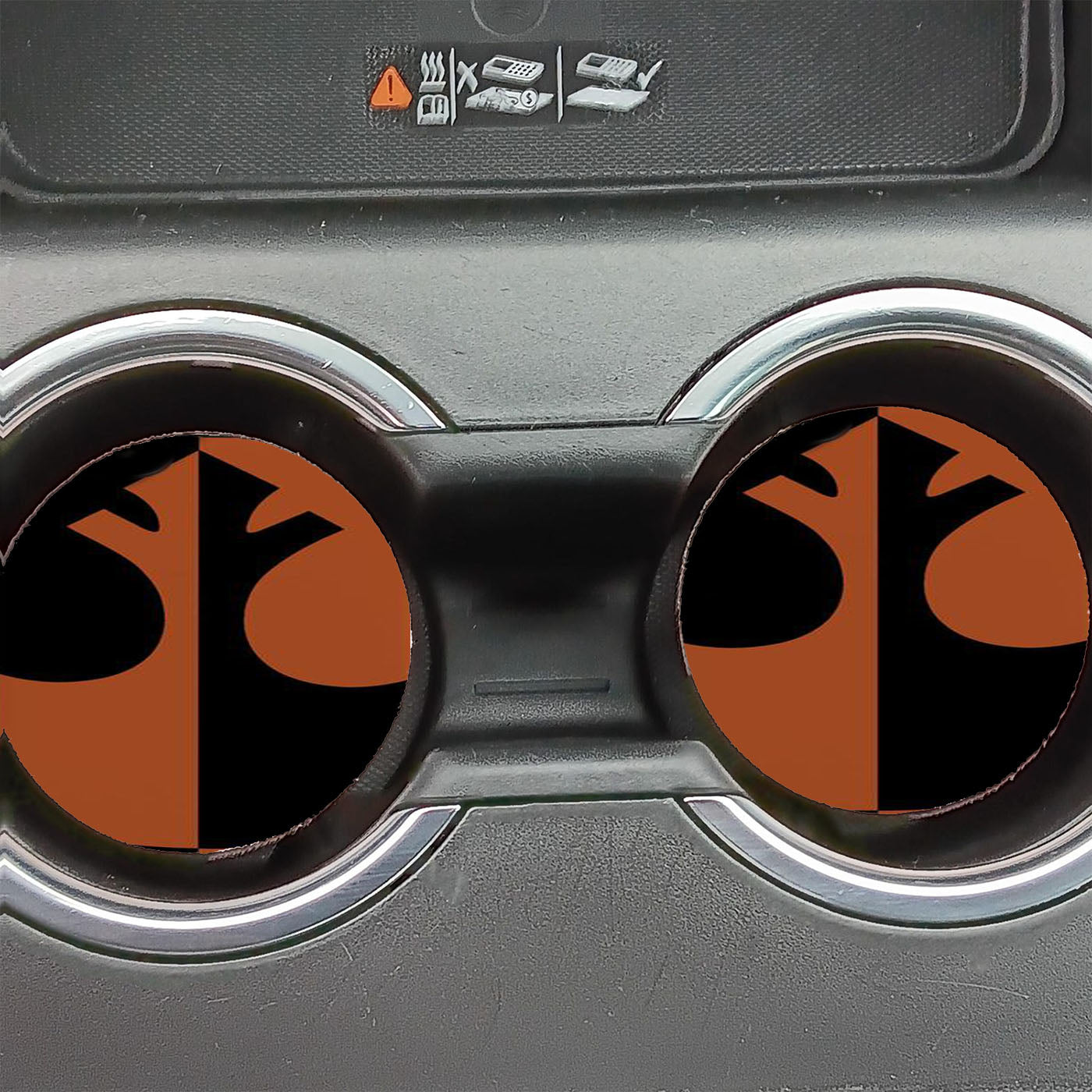 STAR WARS BOBA FETT 2 Car Coasters