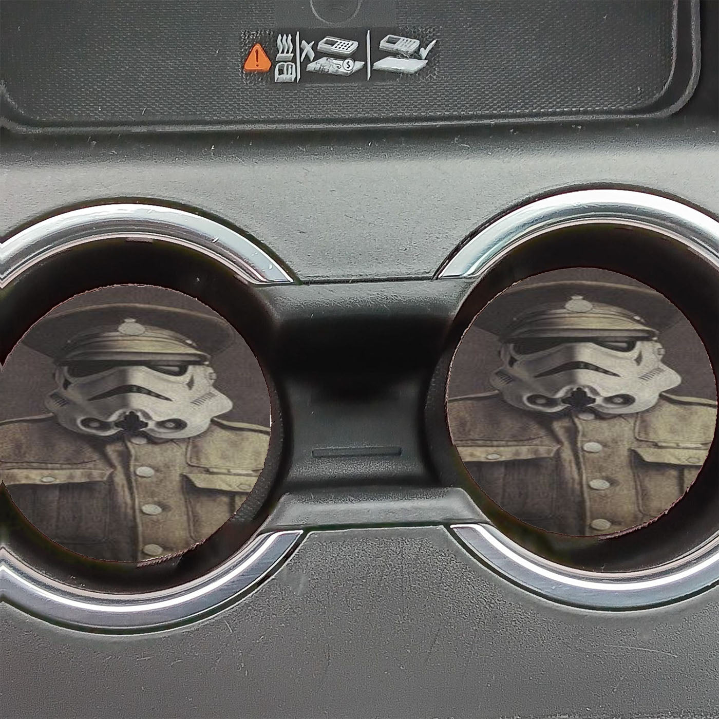 Star Wars boba fett armor Car Coasters