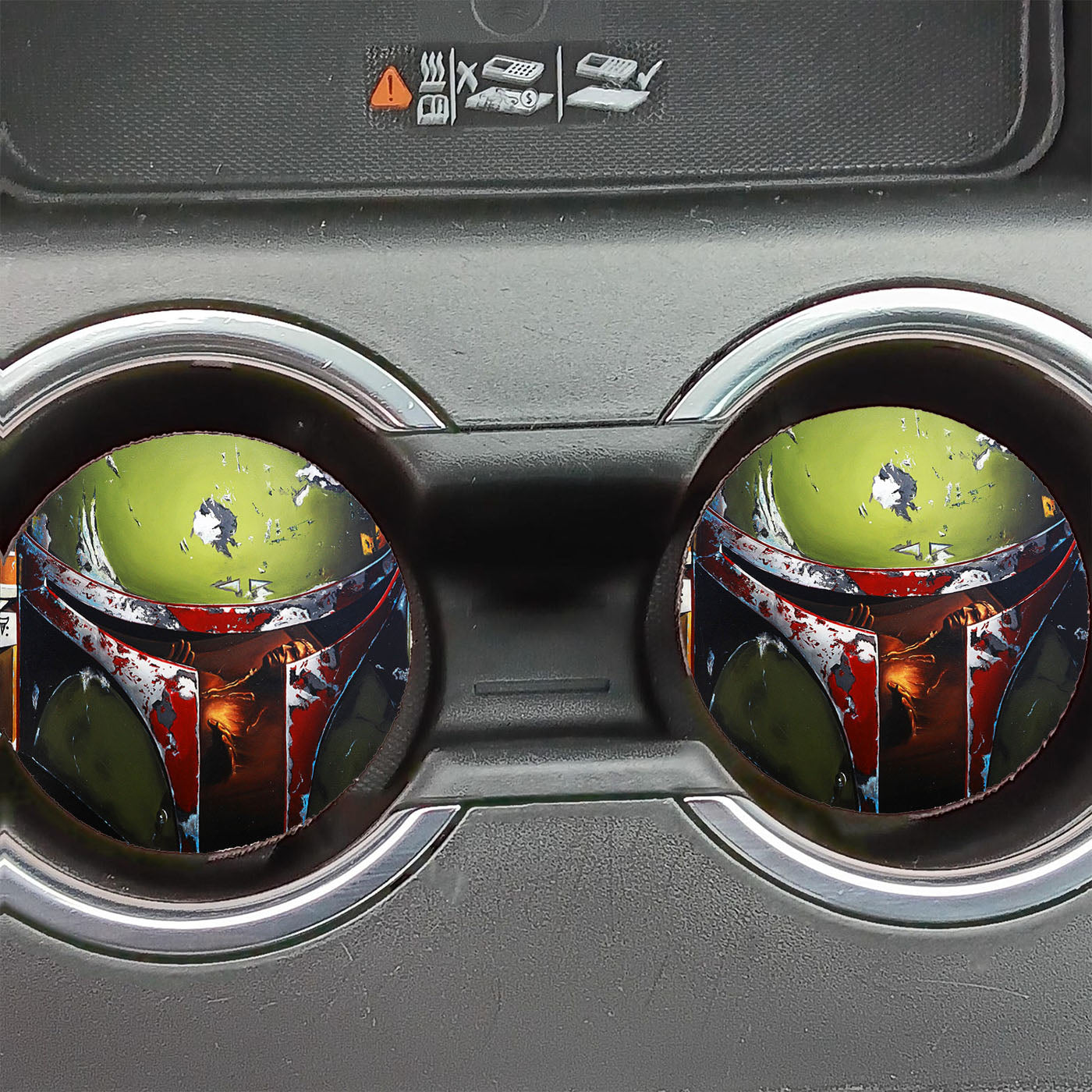 star wars boba fett Car Coasters