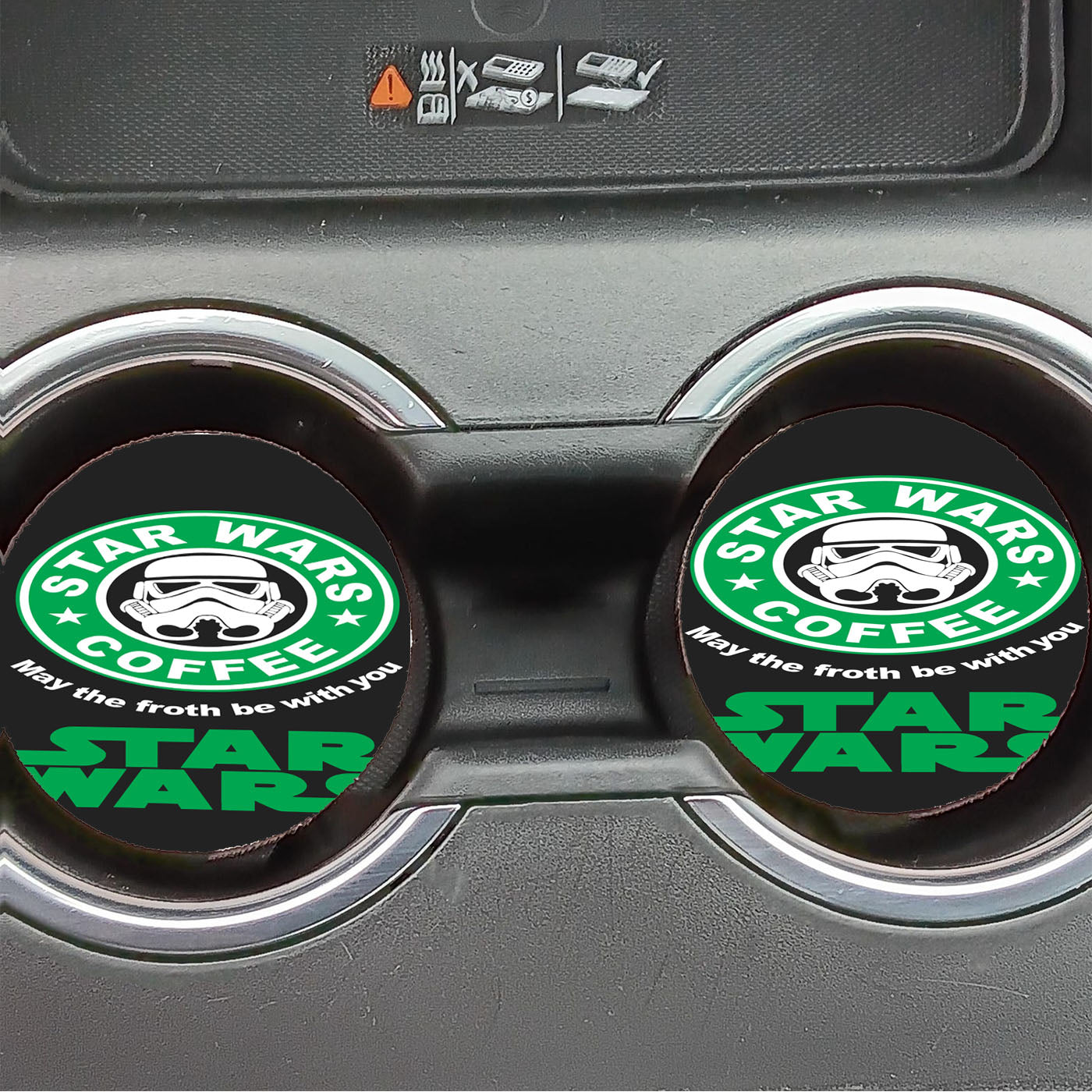 Star Wars Collage Car Coasters