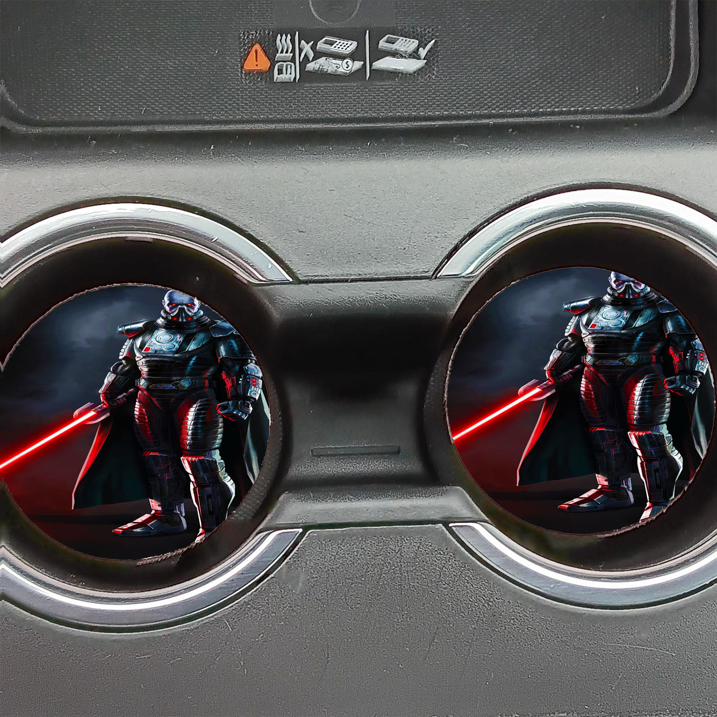 Star Wars Darth Maul Logo Car Coasters