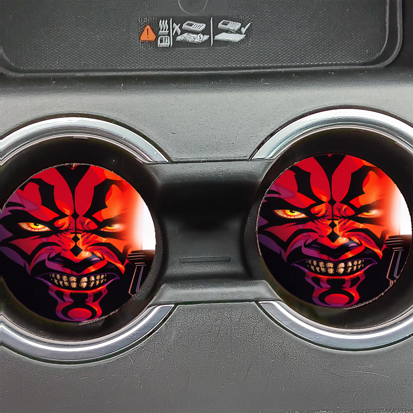 Star Wars Darth Maul Car Coasters