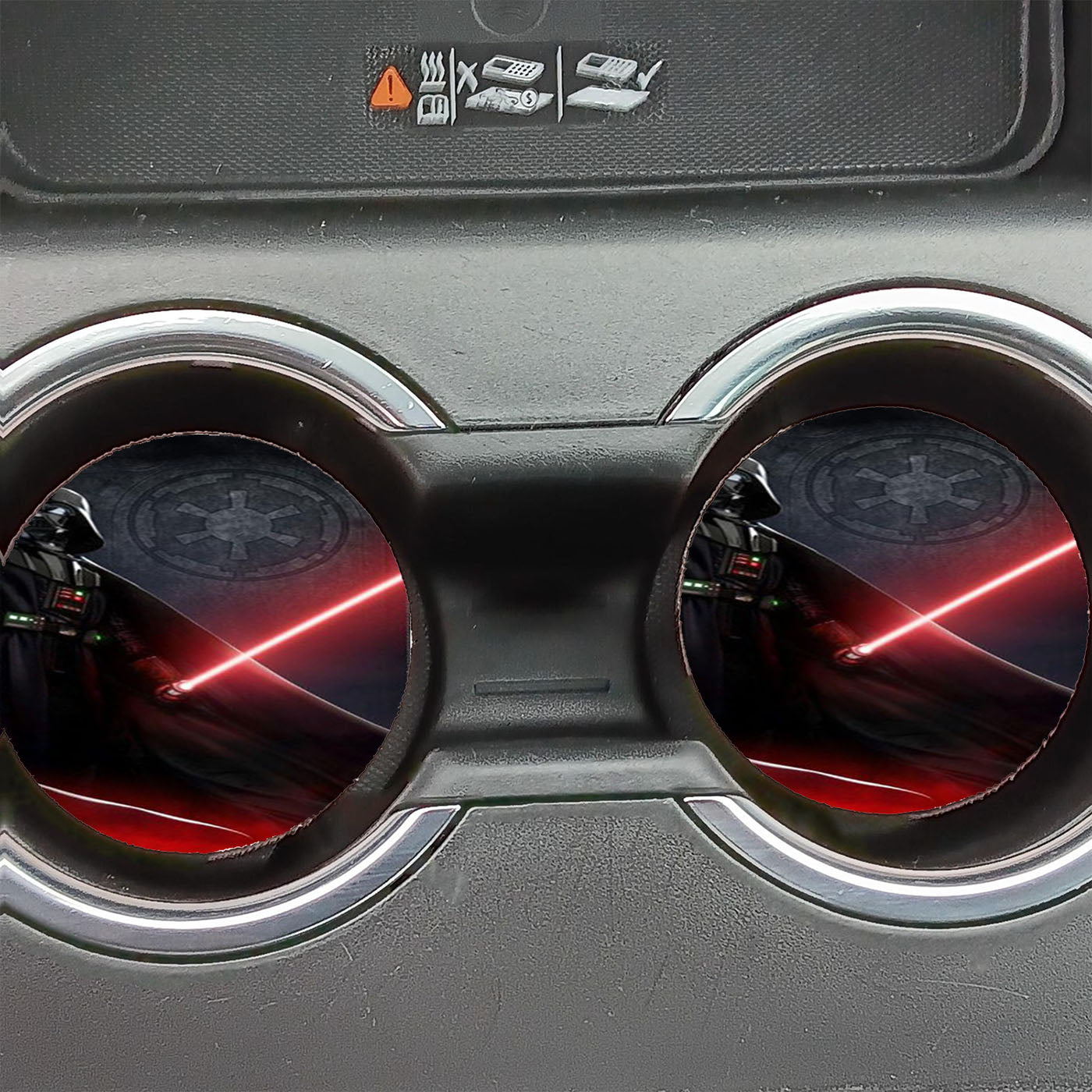 Star Wars Darth Vader Face Car Coasters