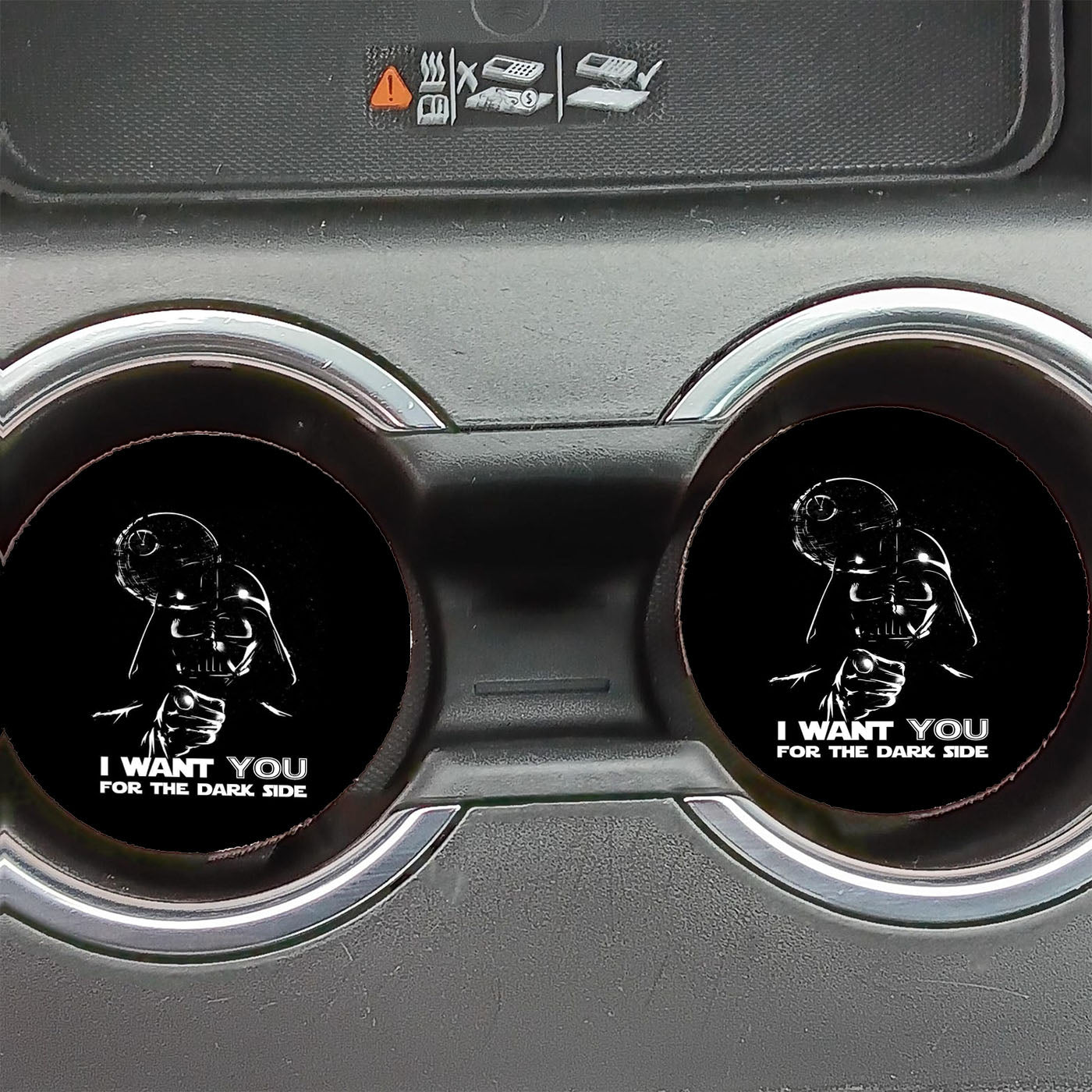 Star Wars Darth Vader Van Gogh Car Coasters