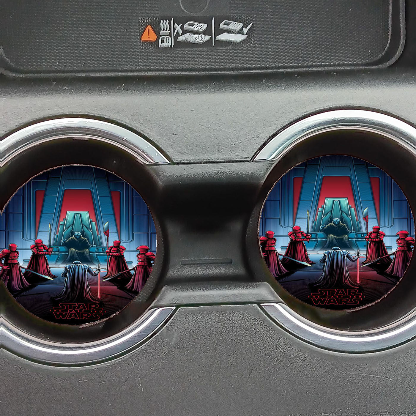 Star Wars Empire Logo Car Coasters
